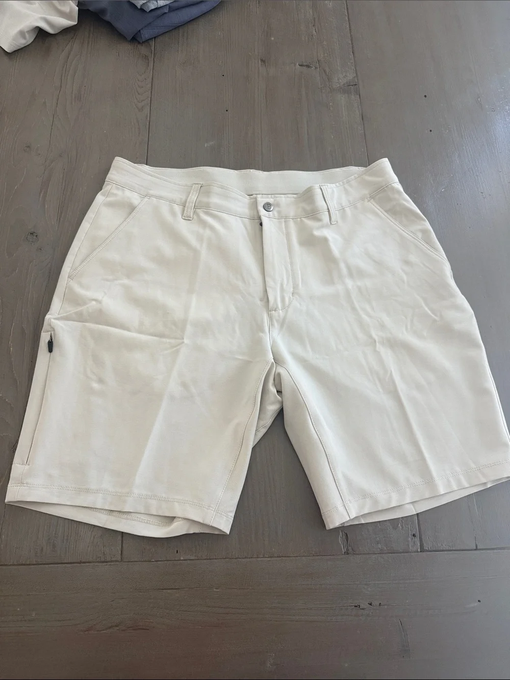 BYLT Basics Men's Hybrid Shorts - Off-White size 36